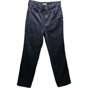 Good American Womens Black Straight Leg Jeans Size 6/28